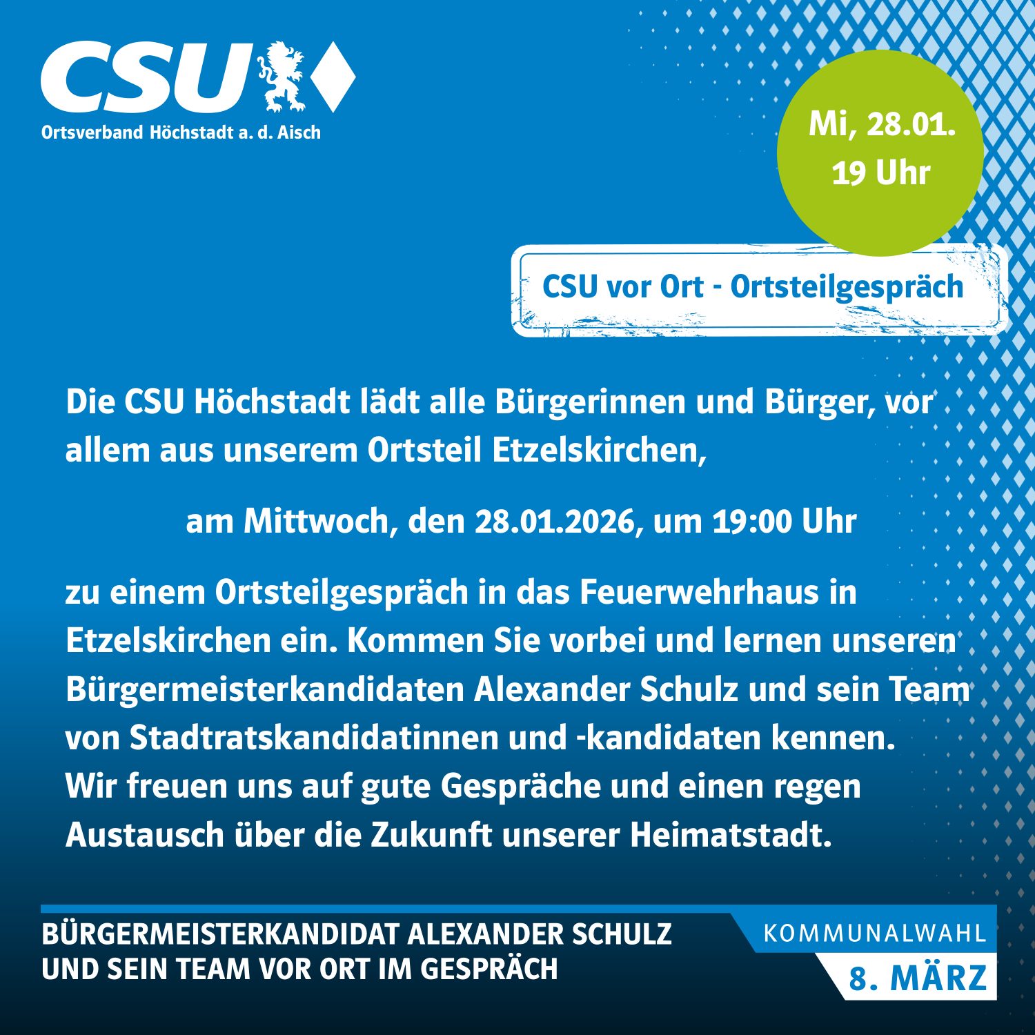 Du betrachtest gerade CSU vor Ort – Etzelskirchen