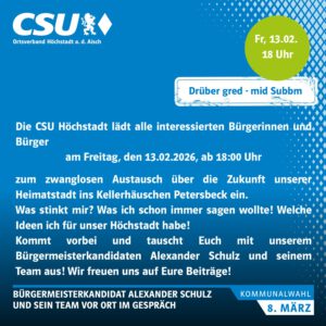 Mehr über den Artikel erfahren Drüber gred – mid Subbm